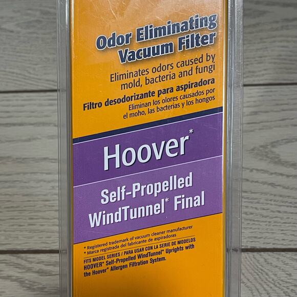 Arm & Hammer Hoover Wind Tunnel Final Filter Replacement 62652 Odor Eliminating - Picture 3 of 8